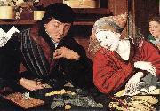 REYMERSWALE, Marinus van The Banker and His Wife rr China oil painting reproduction